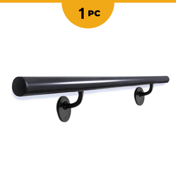 Aluminum Handrail - 3 ft. Single Piece (Round)